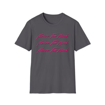 Luther Vandross Never Too Much Lyrics T Shirt | Spring / Summer '25 (soulteesANZ.com)
