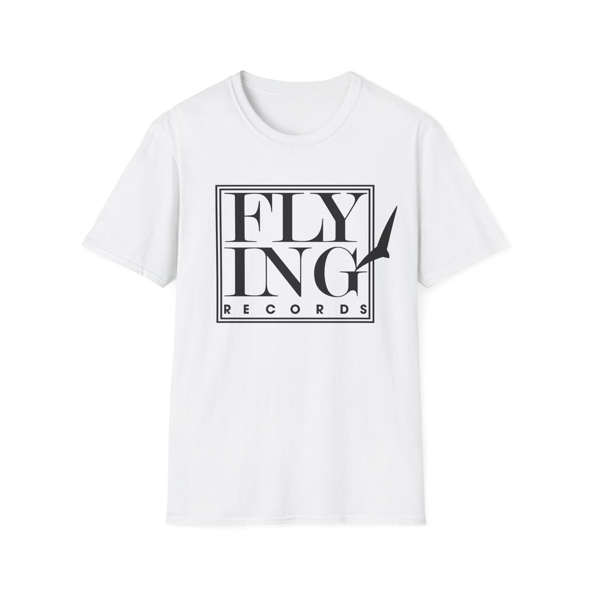 Flying Records T Shirt | 4 x 3 PROMO
