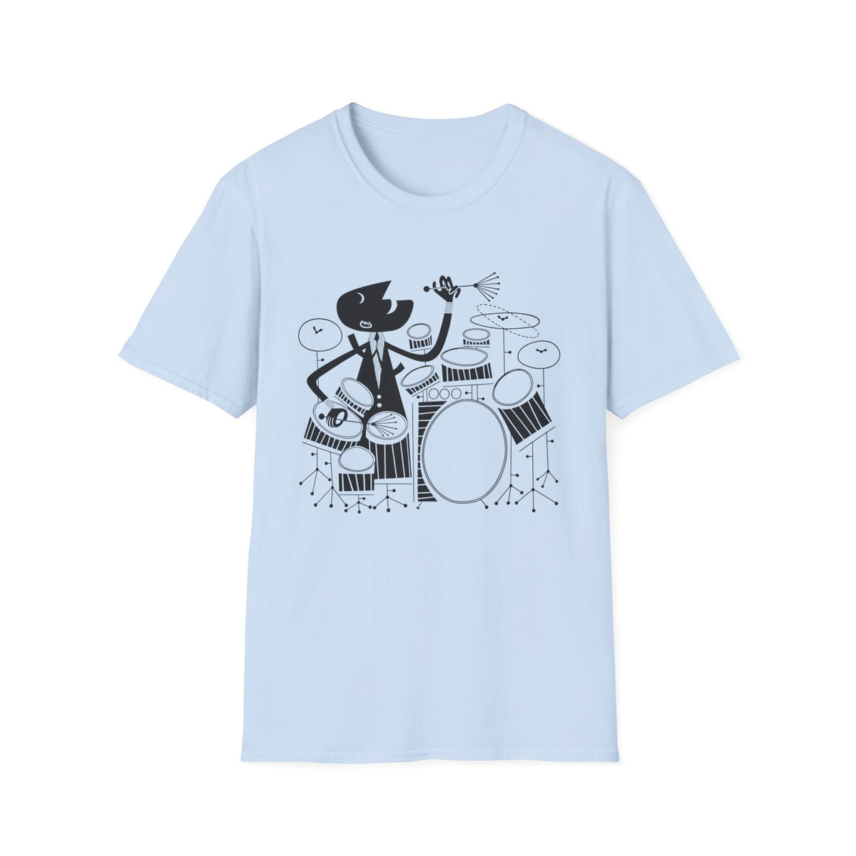 Jazz Drummer T Shirt | 4 x 3 PROMO