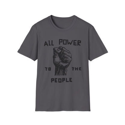 All Power To The People T Shirt | Spring / Summer '25 (soulteesANZ.com)