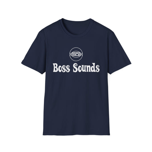 Boss Sounds Pama Records T Shirt | Spring / Summer '25 (soulteesANZ.com)