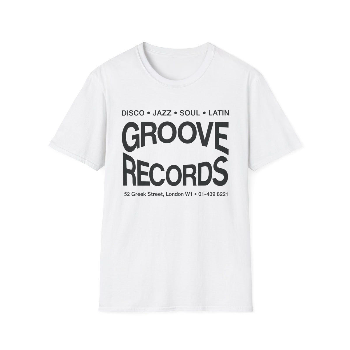 Groove Records London T Shirt | 4 x 3 PROMO