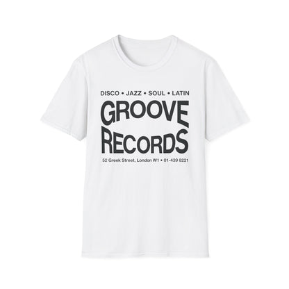 Groove Records London T Shirt | 4 x 3 PROMO