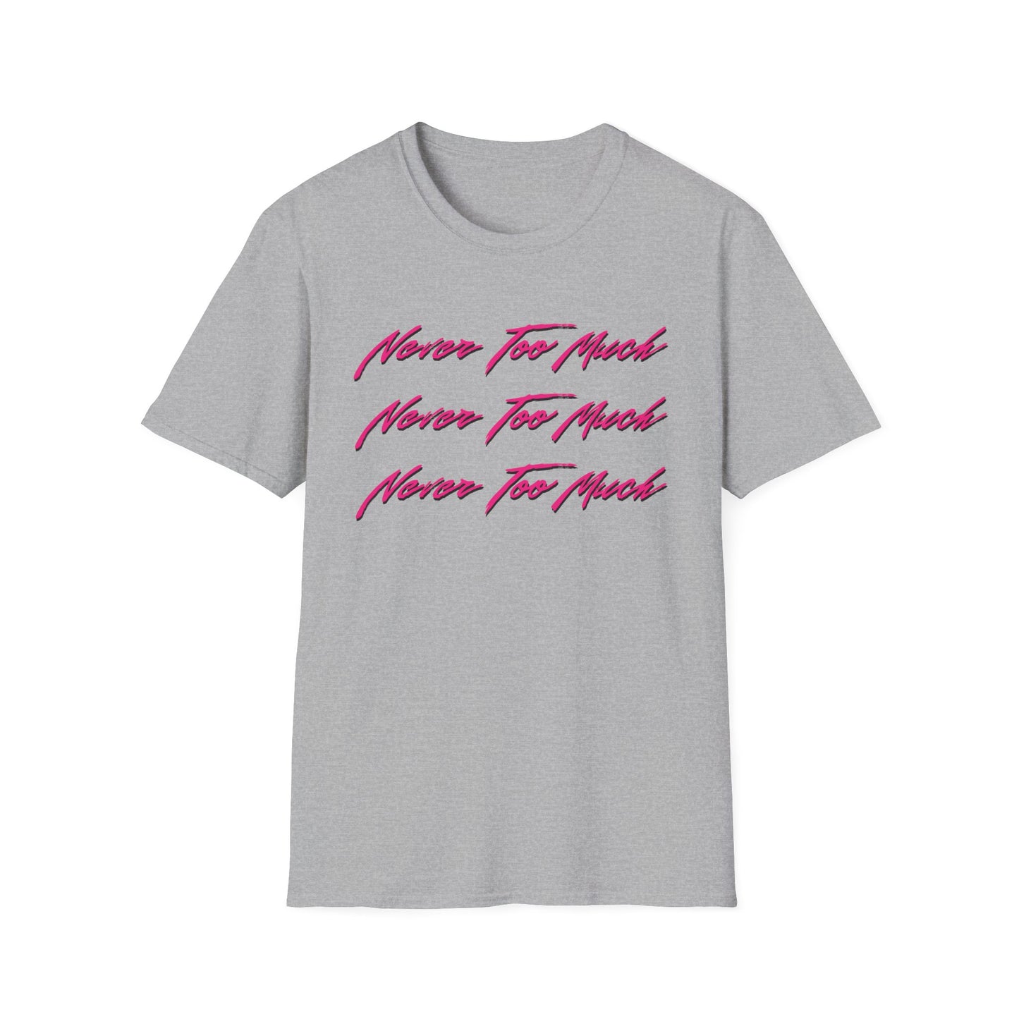 Luther Vandross Never Too Much Lyrics T Shirt | Spring / Summer '25 (soulteesANZ.com)