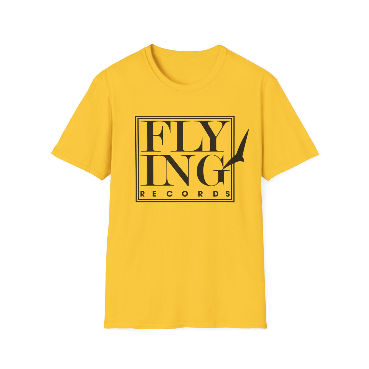 Flying Records T Shirt | 4 x 3 PROMO