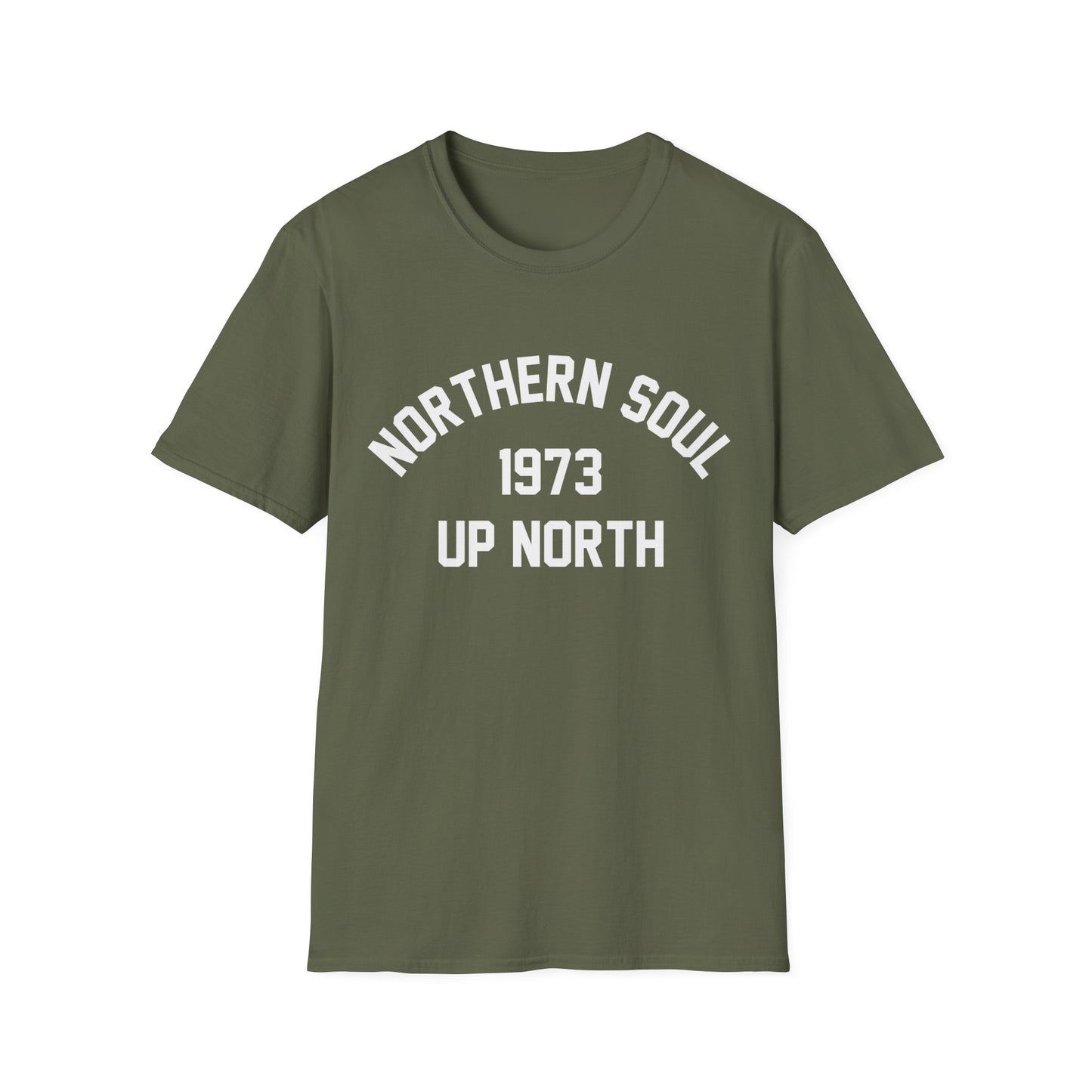 Northern Soul Up North 1973 T Shirt | Spring / Summer '25 (soulteesANZ.com)