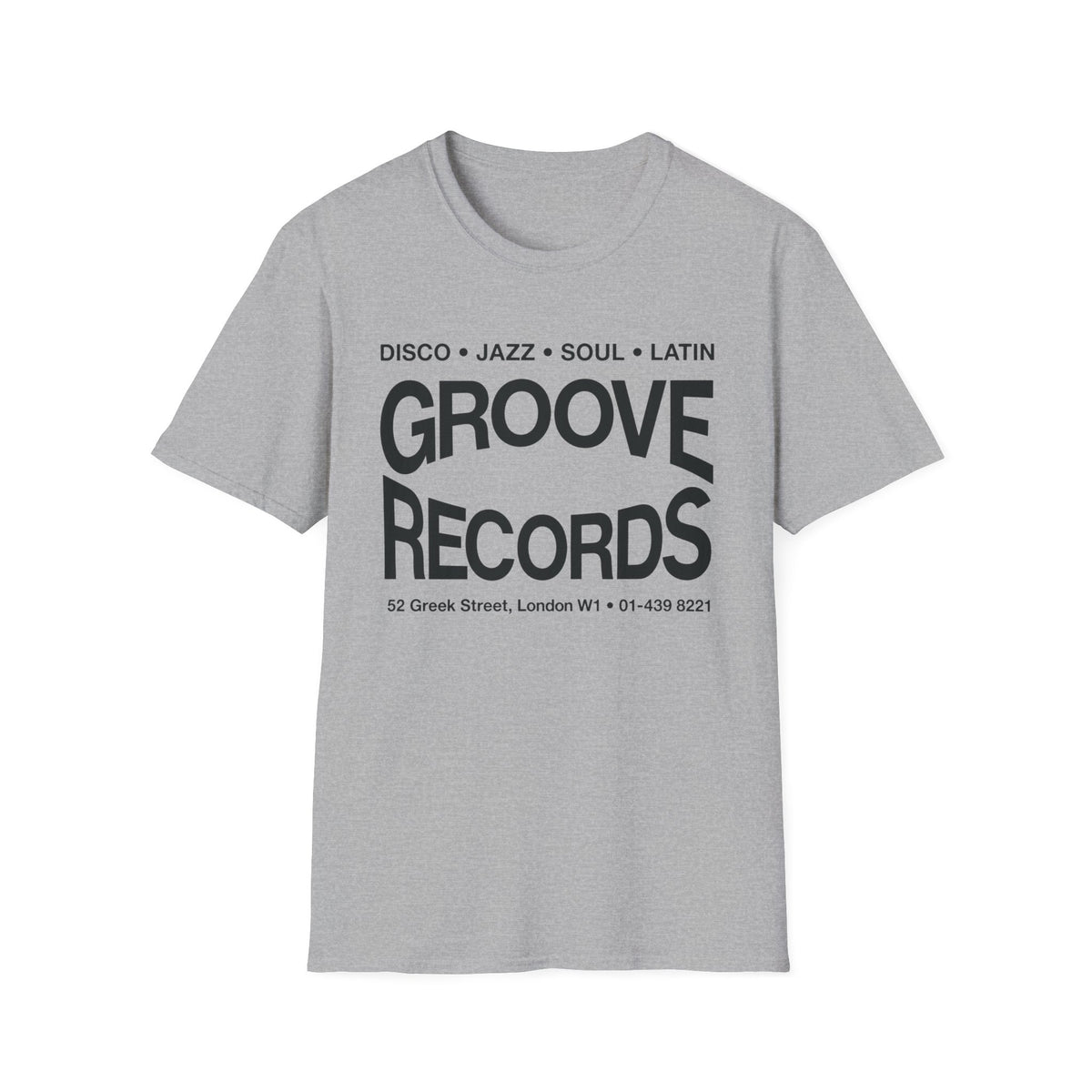 Groove Records London T Shirt | 4 x 3 PROMO