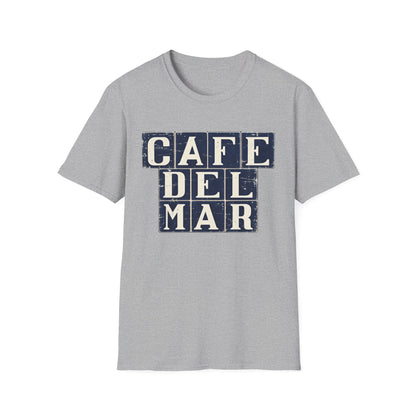 Cafe Del Mar Ibiza T Shirt | 4 x 3 PROMO - Distressed Print -