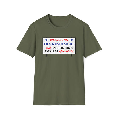 Welcome To Muscle Shoals T Shirt | Spring / Summer '25 (soulteesANZ.com)