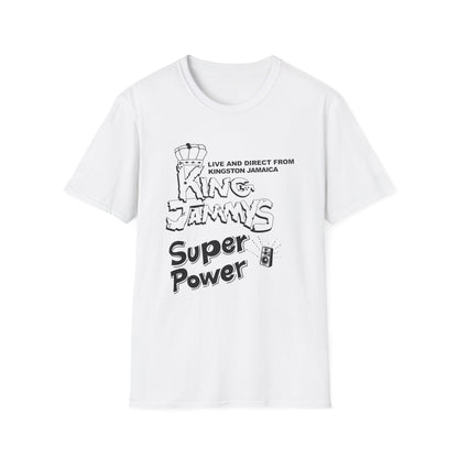 King Jammy's Super Power T Shirt | Spring / Summer '25 (soulteesANZ.com)