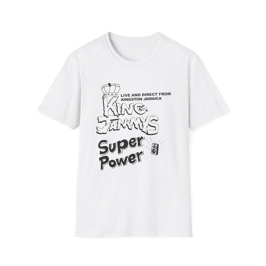King Jammy's Super Power T Shirt | Spring / Summer '25 (soulteesANZ.com)