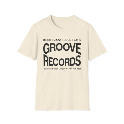 Groove Records London T Shirt | 4 x 3 PROMO