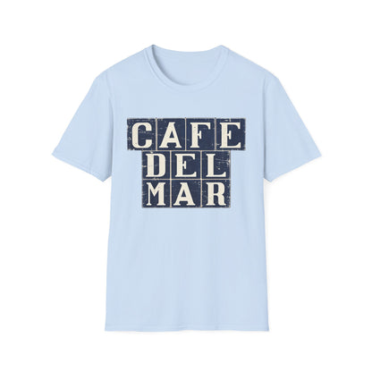 Cafe Del Mar Ibiza T Shirt | 4 x 3 PROMO - Distressed Print -
