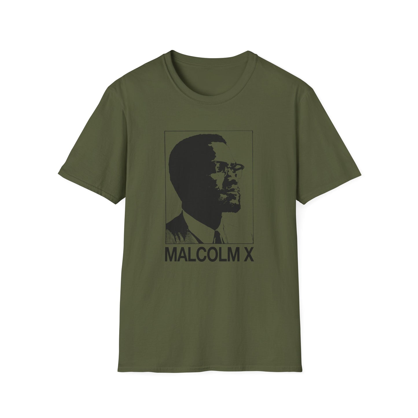 Malcolm X T Shirt Mid Weight | SoulTeesANZ.com