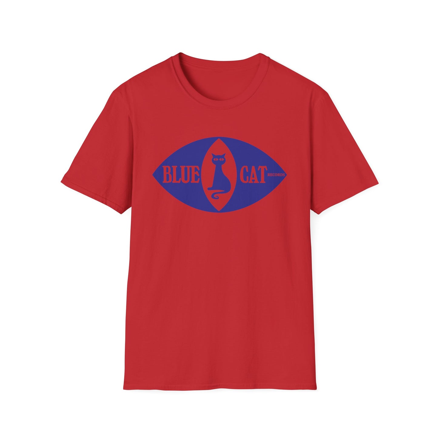 Blue Cat Records Eye T Shirt Mid Weight | SoulTeesANZ.com