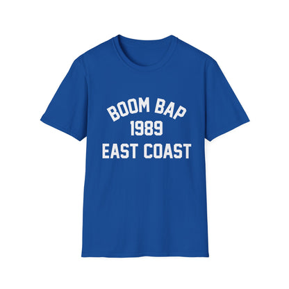 East Coast 1989 Boom Bap T Shirt | Spring / Summer '25 (soulteesANZ.com)
