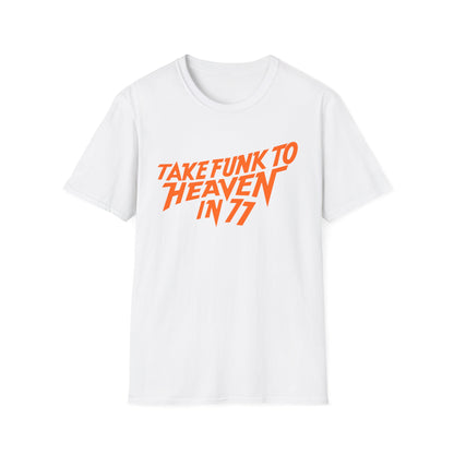 Parliament Take Funk To Heaven in 77 T Shirt | Spring / Summer '25 (soulteesANZ.com)