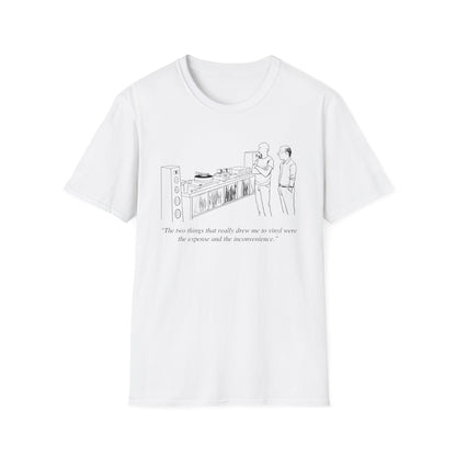 Vinyl Inconvenience T Shirt | Spring / Summer '25 (soulteesANZ.com)