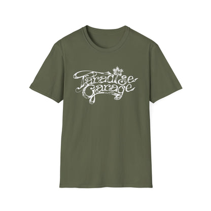 Paradise Garage T Shirt | Spring / Summer '25 (soulteesANZ.com) (Distressed Style Print)