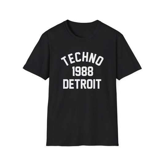 Techno Detroit 1988 T Shirt | Spring / Summer '25 (soulteesANZ.com)
