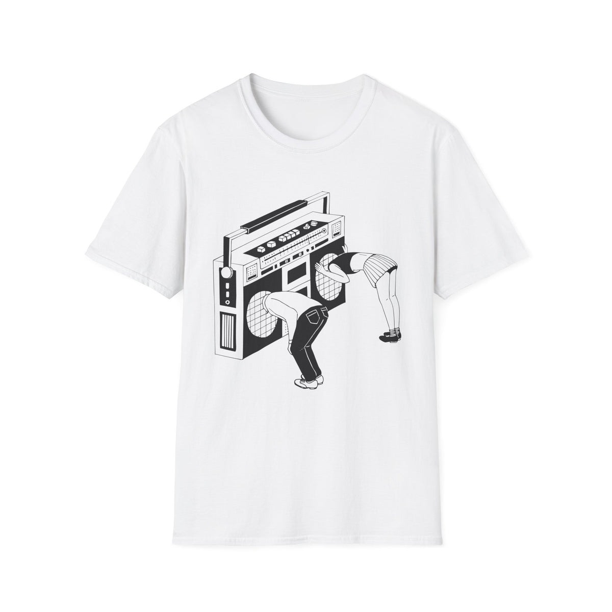 Ghetto Blaster T Shirt | 4 x 3 PROMO