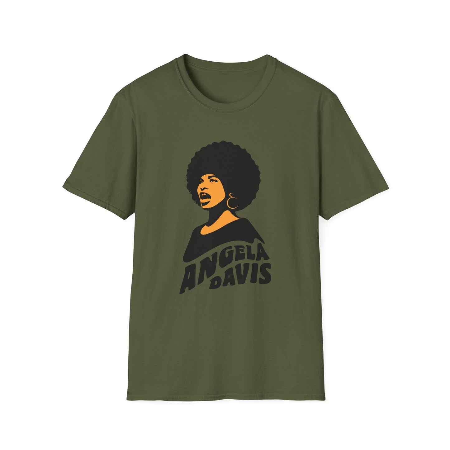 Angela Davis T Shirt Mid Weight | Soul-Tees.com