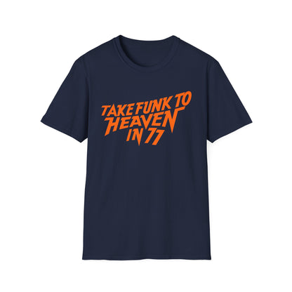 Parliament Take Funk To Heaven in 77 T Shirt | Spring / Summer '25 (soulteesANZ.com)