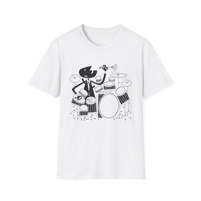 Jazz Drummer T Shirt | 4 x 3 PROMO