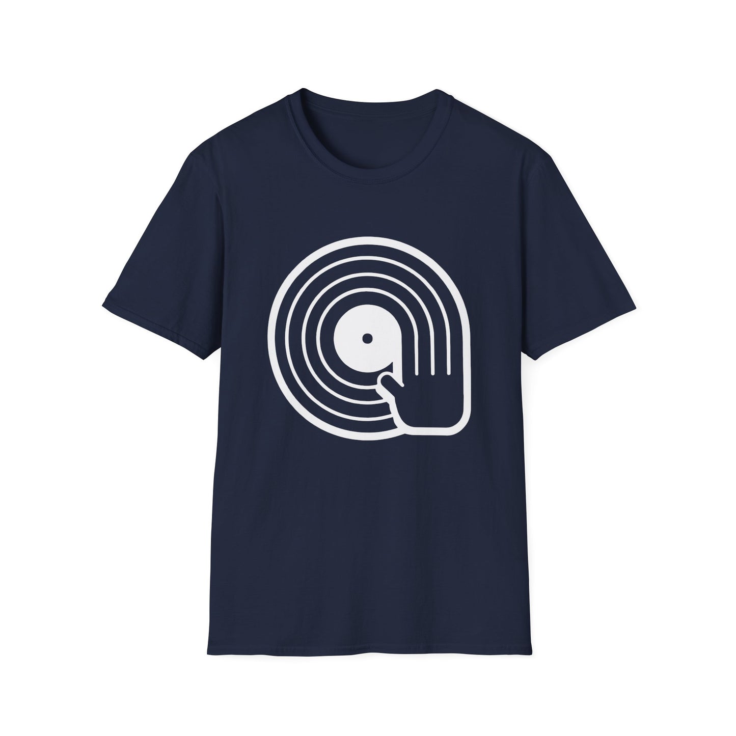 Vinyl Scratching T Shirt Mid Weight | SoulTeesANZ.com