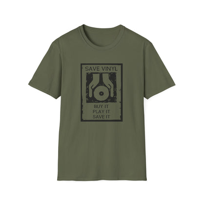 Save The Vinyl T Shirt | Spring / Summer '25 (soulteesANZ.com)