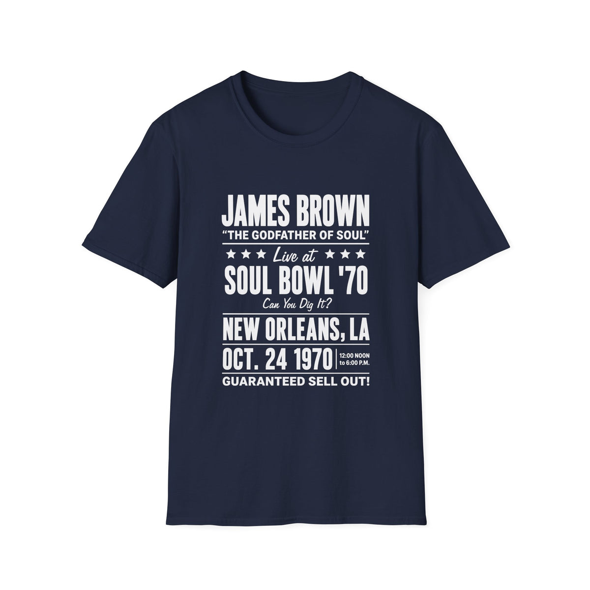 James Brown "The Godfather of Soul" Live at Soul Bowl '70, New Orleans, Oct 24 1970.