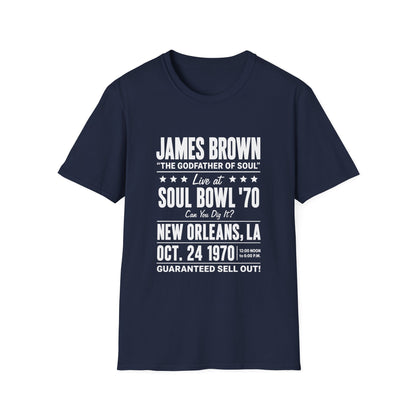 James Brown "The Godfather of Soul" Live at Soul Bowl '70, New Orleans, Oct 24 1970.