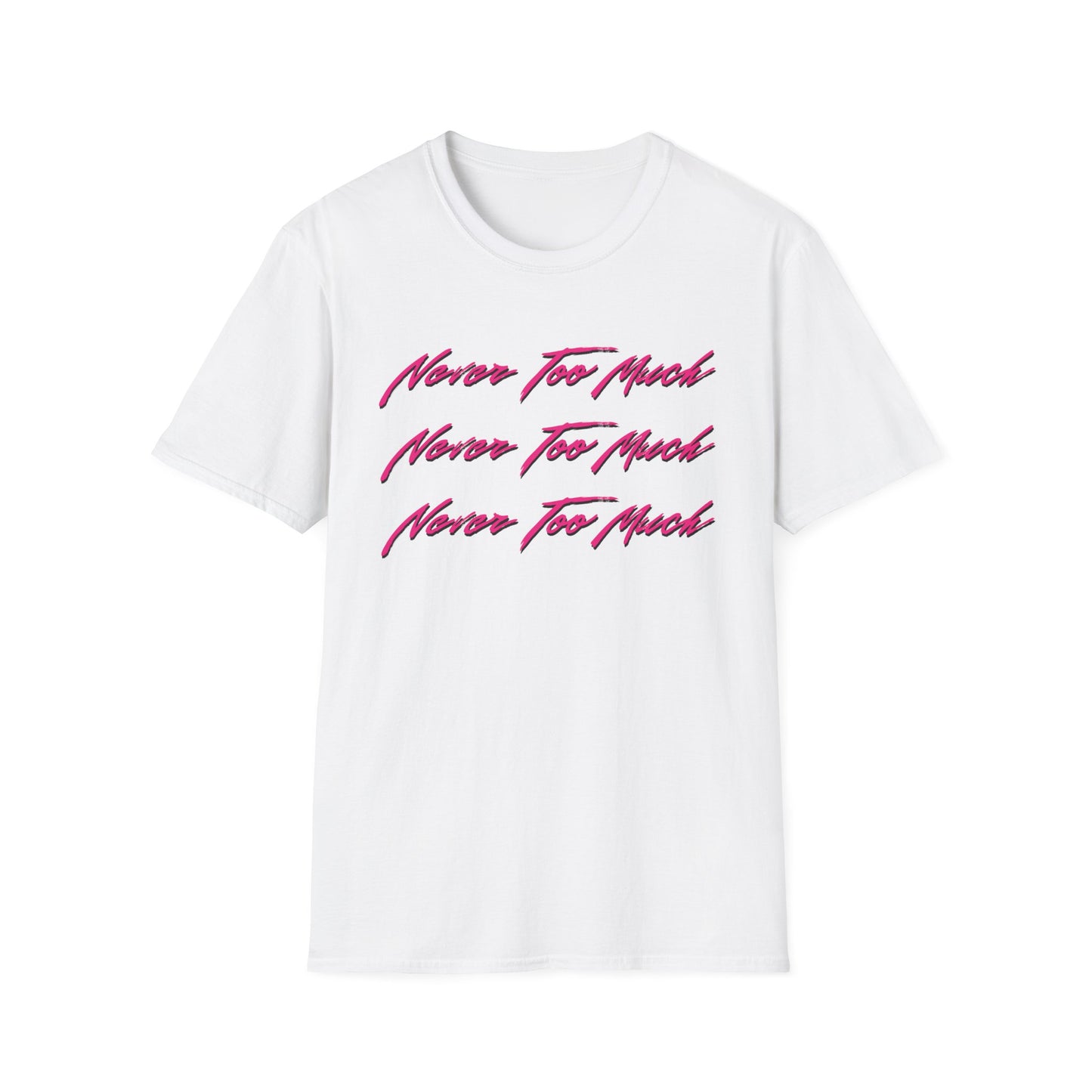 Luther Vandross Never Too Much Lyrics T Shirt | Spring / Summer '25 (soulteesANZ.com)