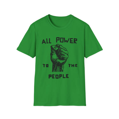 All Power To The People T Shirt | Spring / Summer '25 (soulteesANZ.com)