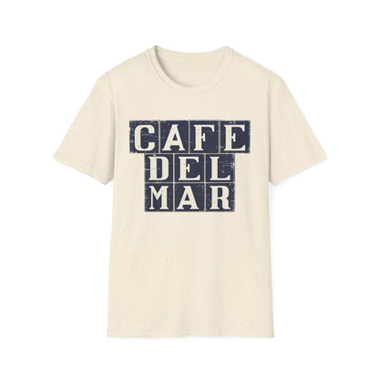 Cafe Del Mar Ibiza T Shirt | 4 x 3 PROMO - Distressed Print -
