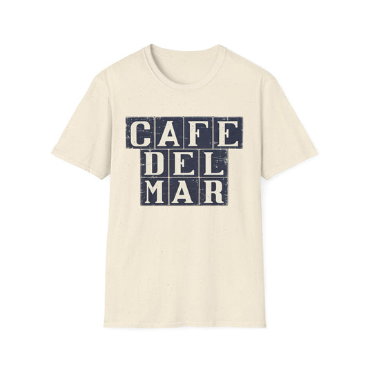 Cafe Del Mar Ibiza T Shirt | 4 x 3 PROMO - Distressed Print -