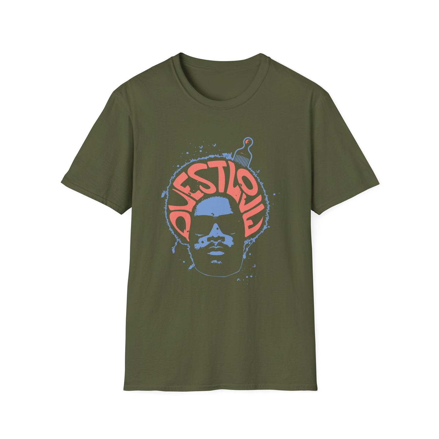 Questlove Afro T Shirt Mid Weight | SoulTeesANZ.com