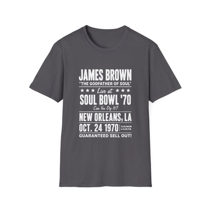 James Brown "The Godfather of Soul" Live at Soul Bowl '70 New Orleans, Oct. 24, 1970.