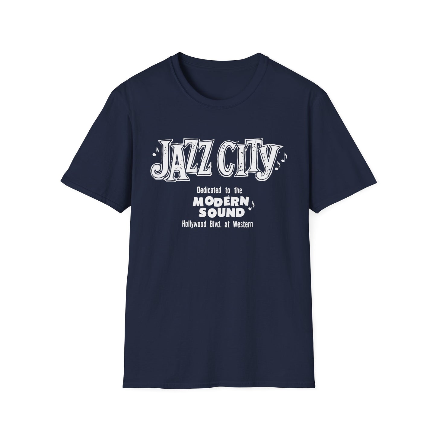 Jazz City T Shirt Mid Weight | SoulTeesANZ.com LA Jazz Club