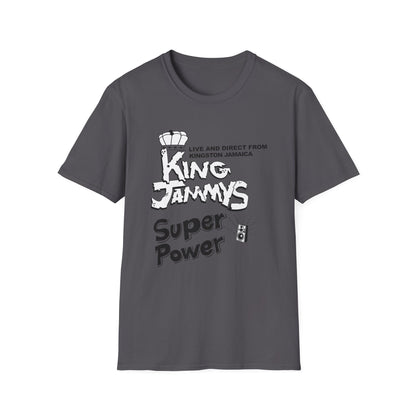 King Jammy's Super Power T Shirt | Spring / Summer '25 (soulteesANZ.com)