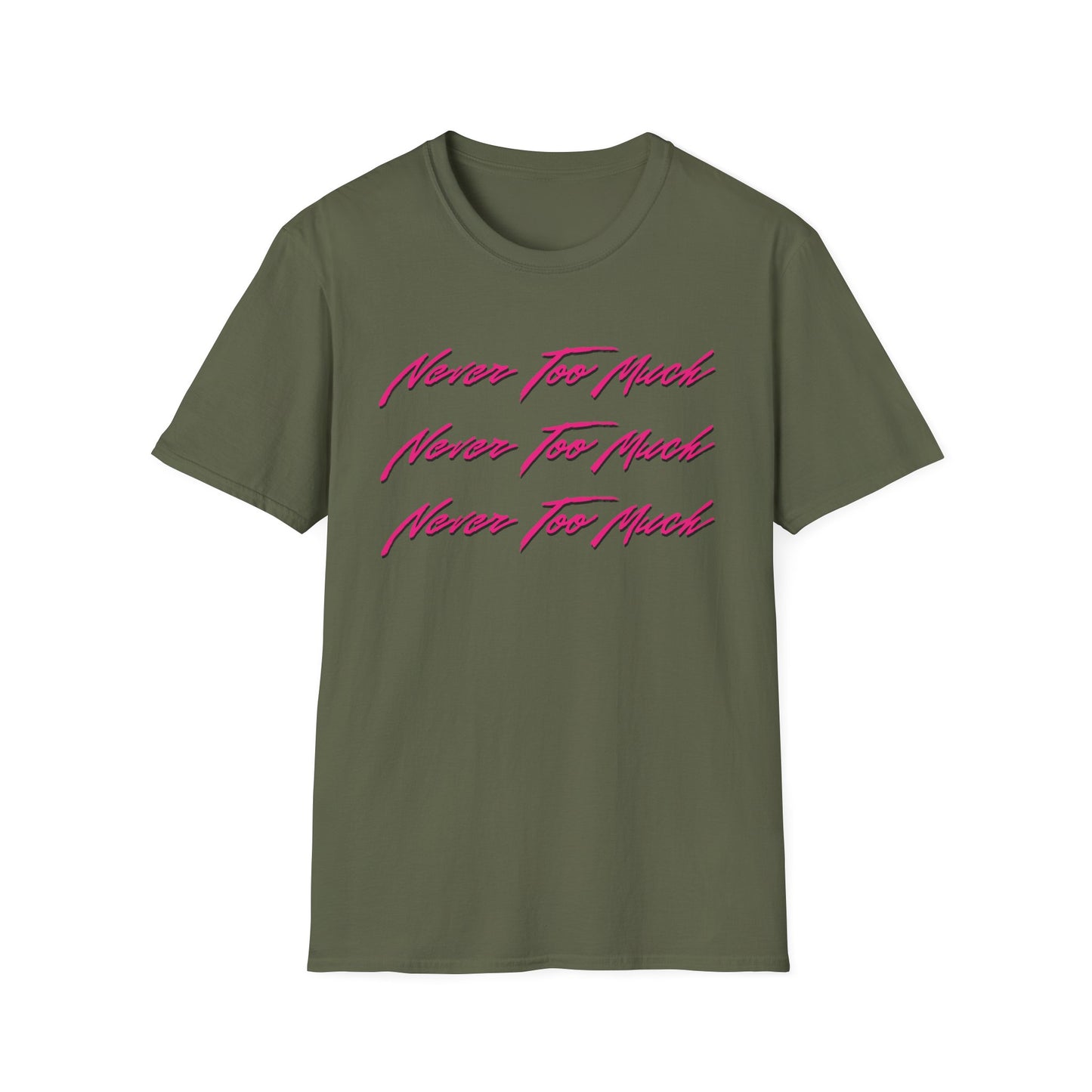 Luther Vandross Never Too Much Lyrics T Shirt | Spring / Summer '25 (soulteesANZ.com)