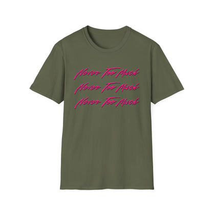 Luther Vandross Never Too Much Lyrics T Shirt | Spring / Summer '25 (soulteesANZ.com)