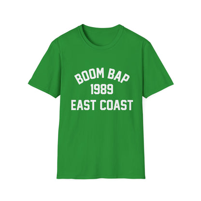 East Coast 1989 Boom Bap T Shirt | Spring / Summer '25 (soulteesANZ.com)