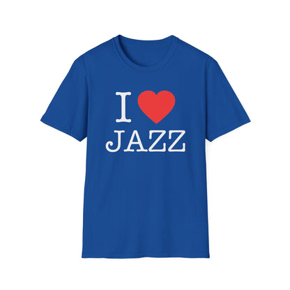 I Love Jazz T Shirt | Spring / Summer '25 (soulteesANZ.com)