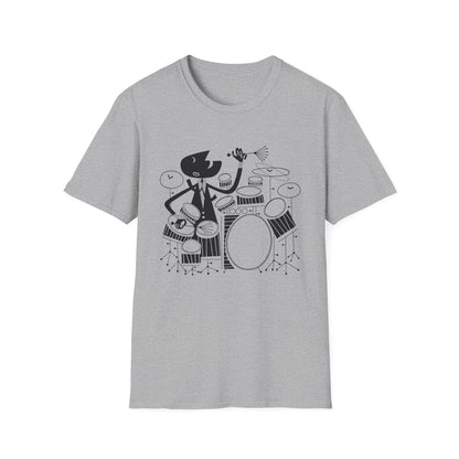 Jazz Drummer T Shirt | 4 x 3 PROMO