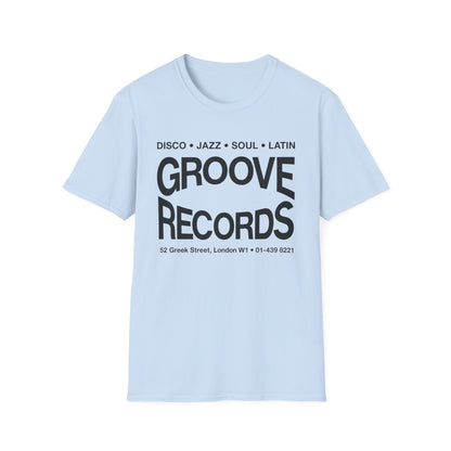 Groove Records London T Shirt | 4 x 3 PROMO