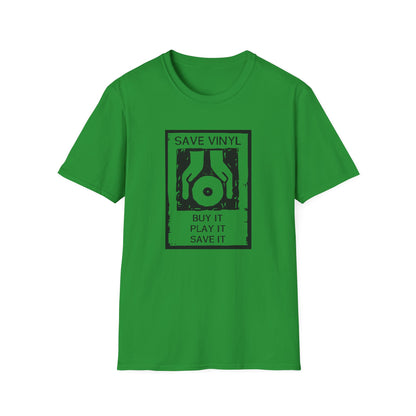 Save The Vinyl T Shirt | Spring / Summer '25 (soulteesANZ.com)