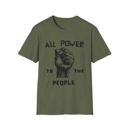 All Power To The People T Shirt | Spring / Summer '25 (soulteesANZ.com)