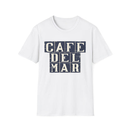 Cafe Del Mar Ibiza T Shirt | 4 x 3 PROMO - Distressed Print -