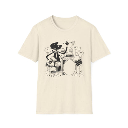 Jazz Drummer T Shirt | 4 x 3 PROMO
